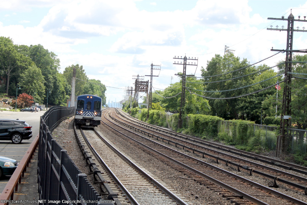 Arriving at Irvington 